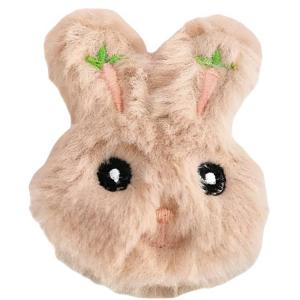 Милый подвесной плюшевый кролик с морковкой высотой 6,5 см ROUERXIONG