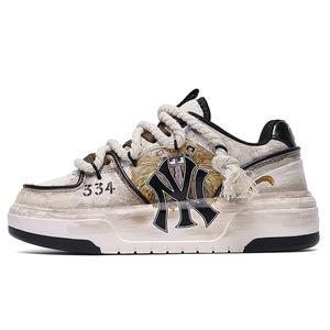 MLB Кроссовки Shisa Auspicious Journey с низким верхом, устойчивые к скольжению, для скейтбординга, унисекс, белые, коричневые