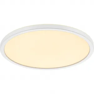 Потолочный светильник LED OJA с LED-панелью, теплый белый свет, потолочная лампа LED Nordlux, белый