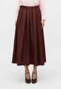 Плиссированная юбка Weekend Max Mara, Bordeaux
