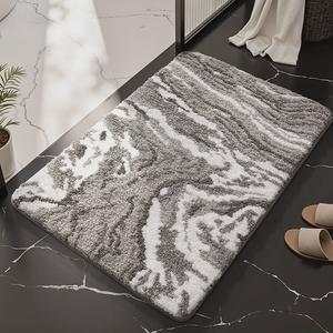 Dajiang Ковер 61x91 см для ванной, впитывающий, противоскользящий, с текстурной поверхностью