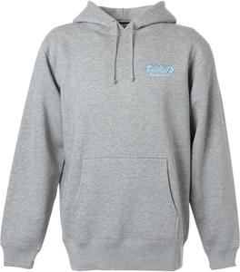 Мужская толстовка с капюшоном Thrasher TH95383 (с логотипом бренда) в классическом стиле, серый