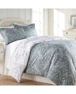 Двустороннее пуховое одеяло и накидка Winter Brush Southshore Fine Linens, синий