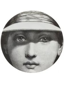 Тарелка Fornasetti, черный