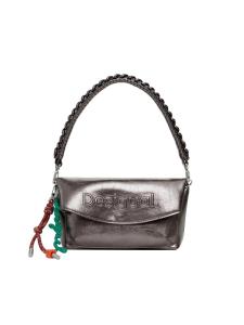 Сумка кросс-боди Desigual Half Logo Trokel, Silver