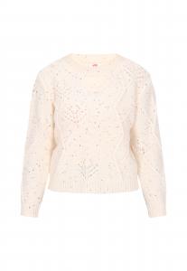 MYMO Свитер из шерсти белый