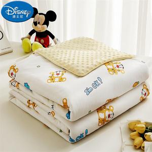 Disney Одеяло летнее 200х230 см, ткань ледяной шелк, цвет Tiaotiaohu - Ice Silk Bean Style