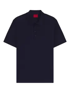 Рубашка поло с короткими рукавами Hugo, синий