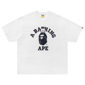 Футболка BAPE x Stray Kids Jiniret College Tee, белый