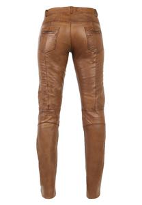 Кожаные брюки DONNA Ricano, коричневый