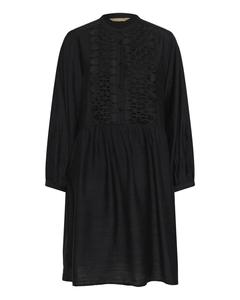 CULTURE Платье-рубашка 'CUUrta' в черном цвете