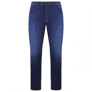 Мужские темно-синие джинсы Emporio Armani, синий