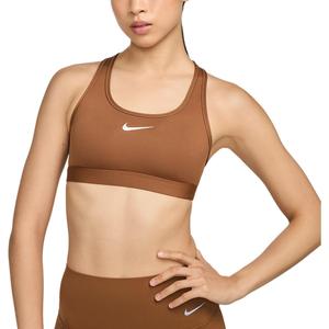 Swoosh Sports Нижнее белье женское светло-британское коричневое/белое Nike