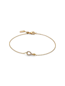 Браслет Pandora Infinite с выращенными в лаборатории бриллиантами Pandora, 0,10 карата tw, 14-каратное золото