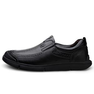 LAORENTOU Мужские повседневные туфли с низким верхом, черные/коричневые