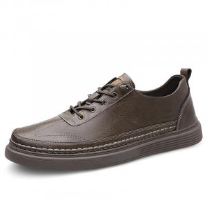 LAORENTOU Мужские повседневные кеды низкие хаки, цвет Khaki