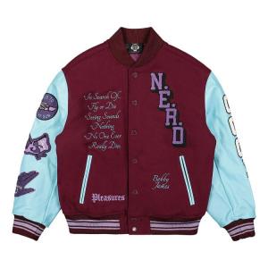 Куртка Pleasures N.E.R.D. Varsity Jacket, Purple