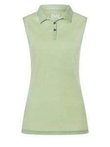 Поло super.natural Merino, светло-зеленый