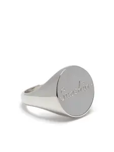 Серебряное кольцо с гравировкой Bleue Burnham, серебяный