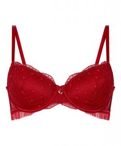 Hunkemöller Бюстгальтер-майка в красном цвете