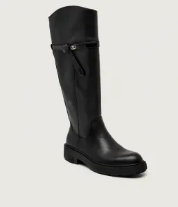 Лондон 04 Кожаные сапоги для верховой езды Liu Jo, черный