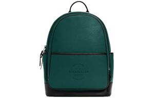 Кожаный рюкзак Thompson большого размера мужской зеленый COACH