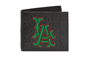 GUCCI Кожаный картхолдер MLB