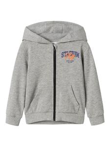 Кардиган name it, серый меланж