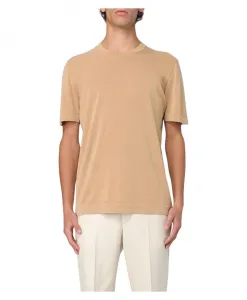 Футболка с эффектом инея Drumohr, коричневый