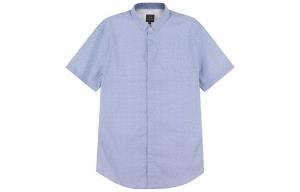 ARMANI EXCHANGE Мужская синяя рубашка