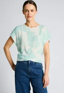 Футболка с принтом im materialmix Tom Tailor, Big Mint Ginkgo