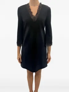 Кружевное платье-туника Liu Jo, черный