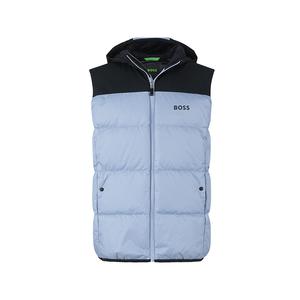 HUGO BOSS Пуховик SS24 мужской темно-синий, Dark Blue