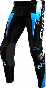 Мотоциклетные штаны FXR clutch pro, Black/Blue/White