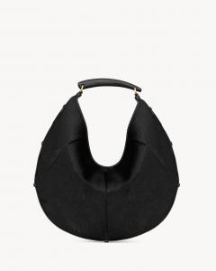 MOMBASA большая из пони-кожи SAINT LAURENT, черный