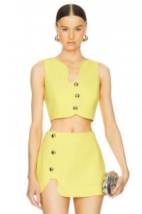 Жилет-Головоломка Amanda Uprichard, желтый