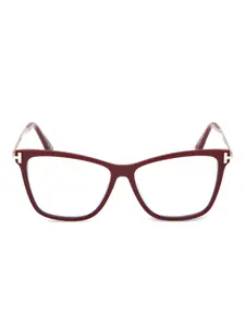Очки в оправе 'кошачий глаз' Tom Ford, красный