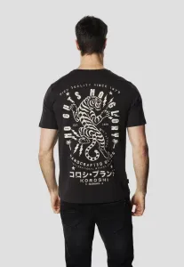 Футболка с короткими рукавами и принтом Koroshi, Antracita Anthracite