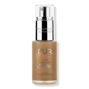 Тональный крем и консилер 4-в-1 Love Your Selfie Longwear Foundation & Concealer PÜR, DG3 Caramel (dark with golden undertones)