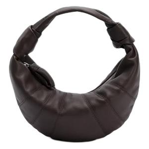 Lemaire Croissant Series Sheepskin Croissant Bag, сумка через плечо мини женская темный шоколад