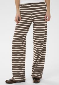 Брюки Saint Tropez MILA STRIPED, Fondue Fudge Rice Stripe/Brown