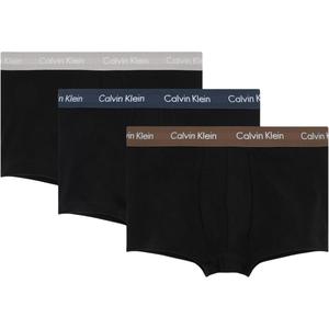 Кальсоны с логотипом на поясе Кальвин Кляйн, набор из пяти штук, 3 упаковки (разноцветные)