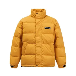 Timberland Мужская пуховая куртка ярко-желтого цвета, Bright Yellow