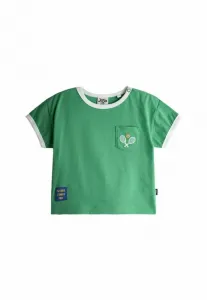 Футболка стандартного кроя с аппликацией в виде надписи. Jojo Maman Bébé, Green Tennis Club