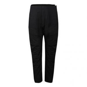 Брюки men's nsw tech pack loose casual solid color sports woven long pants/trousers black Nike, черный