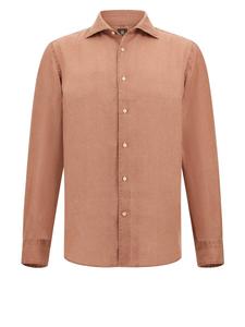 Рубашка на пуговицах классического кроя Boggi Milano, цвет Pastel red