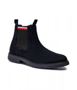 Кожаные ботинки «Челси» Tommy Hilfiger, черный