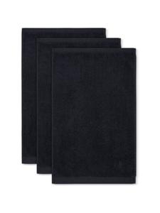 Herzbach home Полотенце в черном цвете