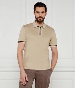 Рубашка поло Regular fit Boss, желтый