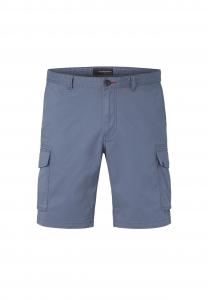 Шорты-карго эластичной ткани с мелким принтом CALGARY Redpoint, синий